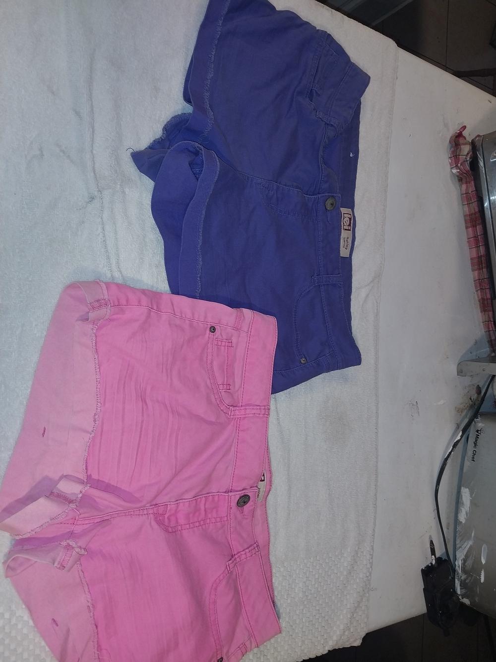 lei Pink Cotton Casual Shorts